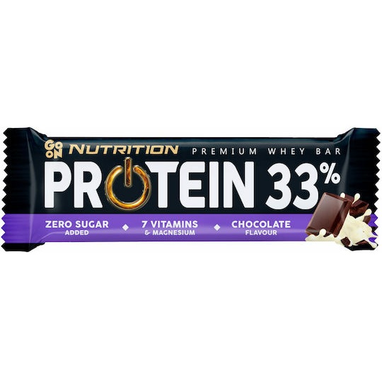 go on nutrition premium whey Μπάρα με 33% Πρωτεΐνη & Γεύση Σοκολάτα 50gr go on nutrition premium whey Μπάρα με 33% Πρωτεΐνη & Γεύση Σοκολάτα 50gr